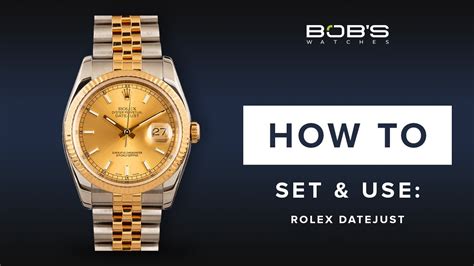 setting time on a rolex|change time on rolex datejust.